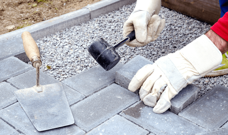 PAVER INSTALLATION